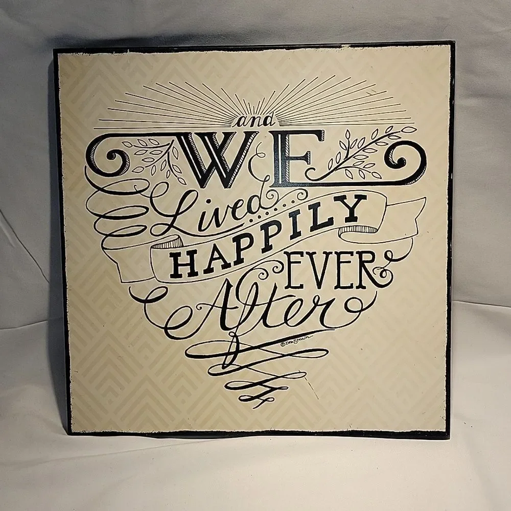 Happily ever after sign